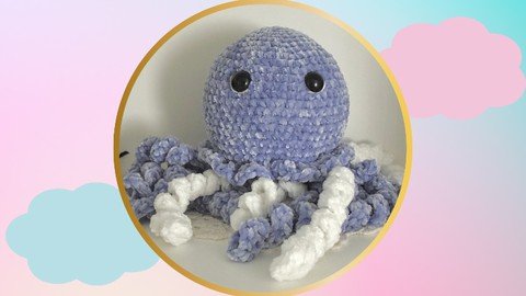 Create Adorable Amigurumi Crochet Jellyfish