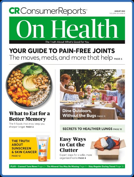 Consumer Reports on Health - August 2023 5574ece6cc5f2137a483e78169a67f16