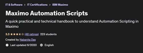 Maximo Automation Scripts