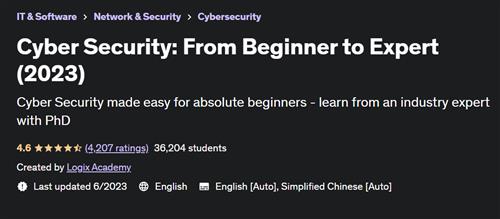 Cyber Security From Beginner to Expert (2023)
