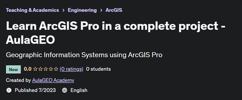 Learn ArcGIS Pro in a complete project – AulaGEO