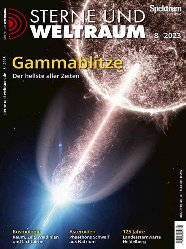 Sterne und Weltraum - August 2023