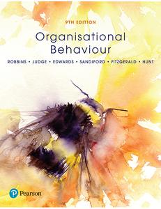 Organisational Behaviour, 9th Edition 