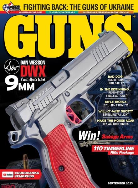 Картинка Guns Magazine - September 2023
