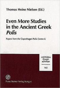 Even More Studies i the Ancient Greek Polis