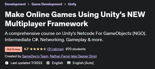 Make Online Games Using Unity’s NEW Multiplayer Framework