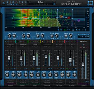 Blue Cat Audio Blue Cats MB–7 Mixer v3.55 (Win/macOS)