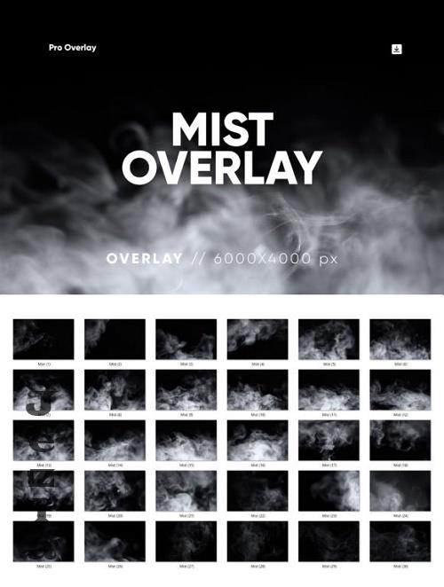 30 Mist Overlays HQ - 6398661