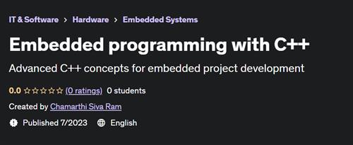 Embedded programming with C++ |  Download Free
