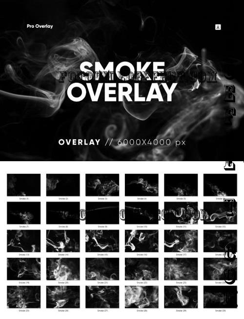 30 Realistic Smoke Overlays - 6396648