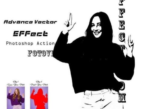 Advance Vector Effect PS Action - 26693514