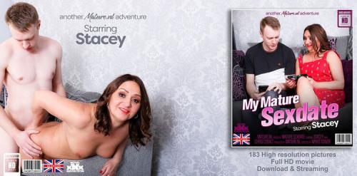 Chris Cobalt (26), Stacey (EU) (54) - Mature Stacey has a sexdate with a mu ...