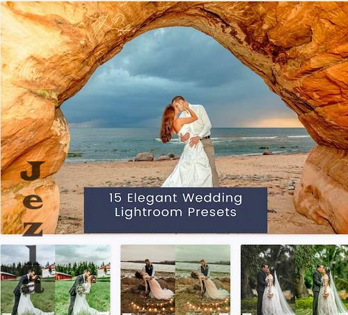 15 Elegant Wedding Lightroom Presets - 2P2MYT5