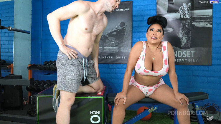 OnlyFans/PornBox: Kiara Mia - Curvy Milf Fucked By Her Gym Trainer [FullHD 1080p]