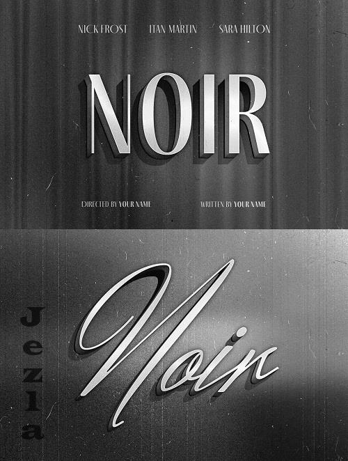 Vintage Film Text Effects - 25433219