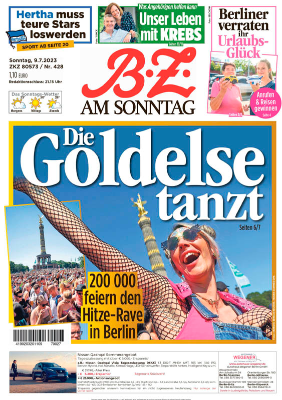 B.Z. am Sonntag - 09. Juli 2023