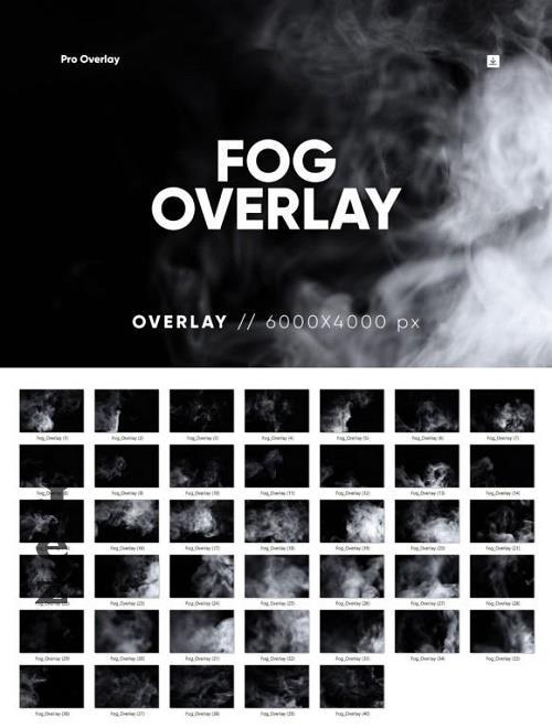 40 Fog Overlays HQ - 26692465