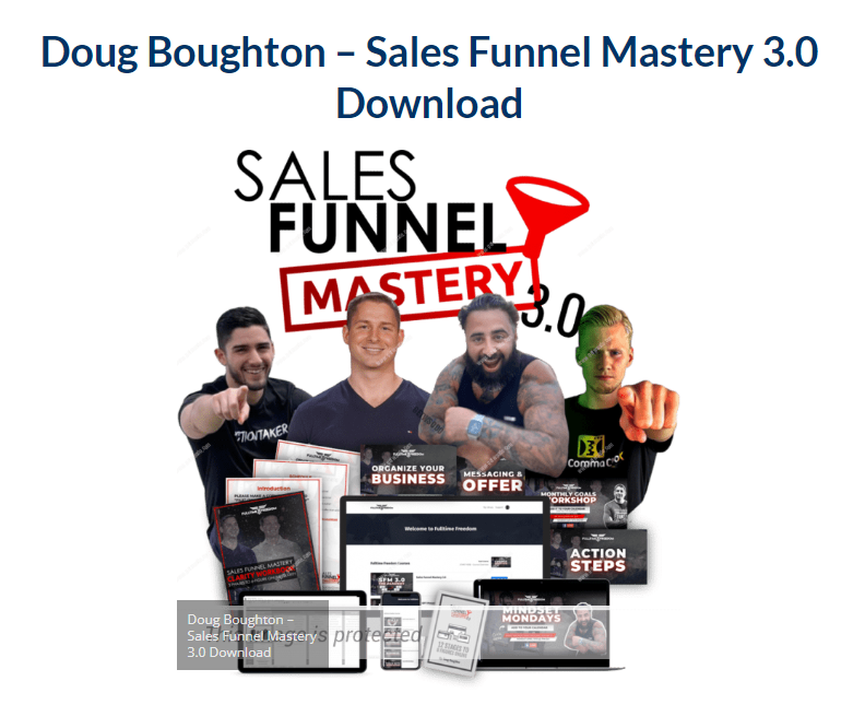 Doug Boughton – Sales Funnel Mastery 3.0 Download 2023