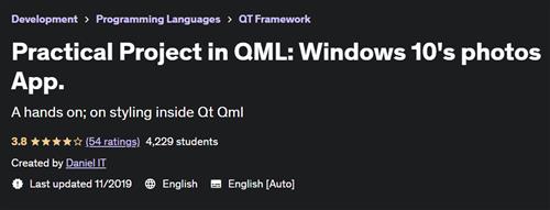Practical Project in QML – Windows 10's photos App