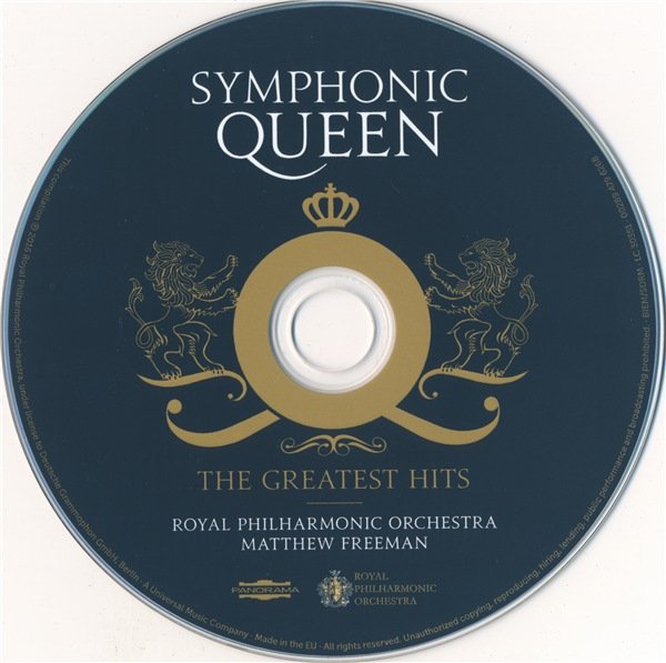The Royal Philharmonic Orchestra - Symphonic Queen - The Greatest Hits (2016) (Lossless + mp3)