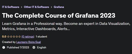 The Complete Course of Grafana 2023