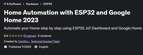 Home Automation with ESP32 and Google Home 2023