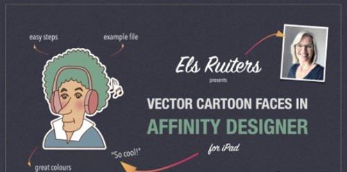 Affinity Designer for iPad Vector cartoon faces