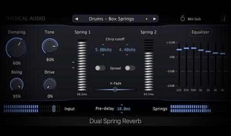Physical Audio Dual Spring Reverb v3.1.7