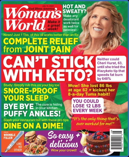 Woman's World USA - July 10, 2023 11ca8de10fc9c47976177d09b904ee4f