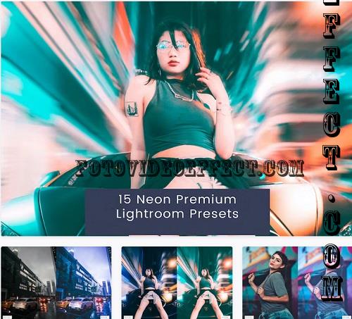 15 Neon Premium Lightroom Presets - G7JVAX6