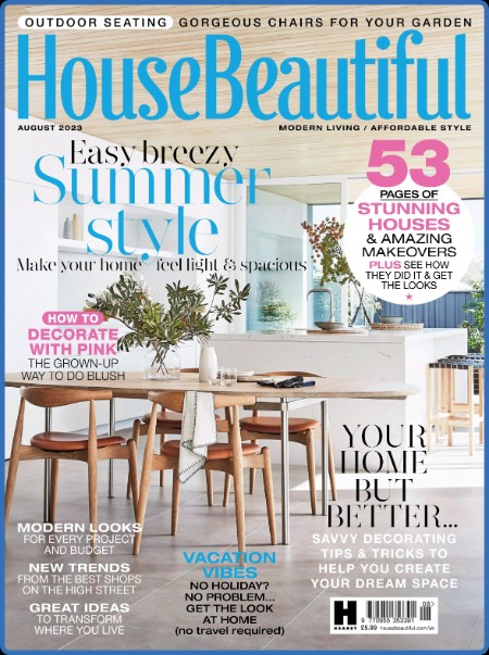 House Beautiful UK - August 2023