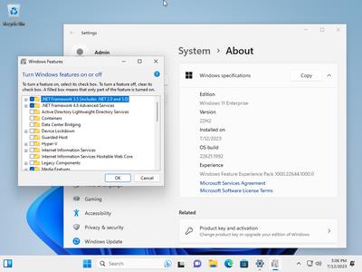 Windows 11 Enterprise 22H2 Build 22621.1992 (No TPM Required) Preactivated Multilingual July 2023 (x64)