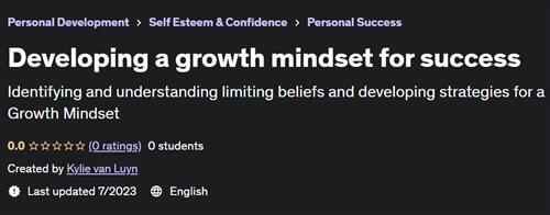 Developing a growth mindset for success