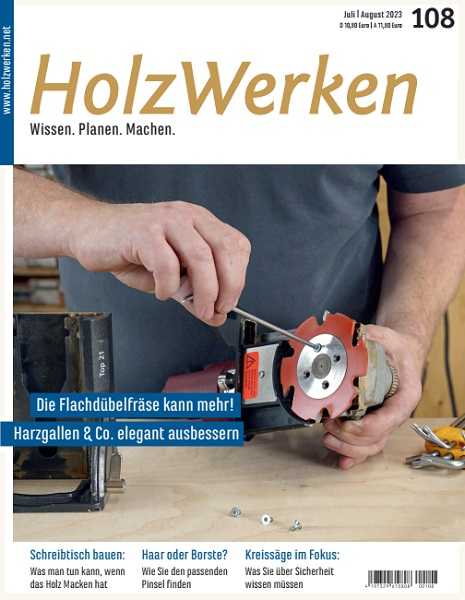 HolzWerken №108 Juli-August 2023