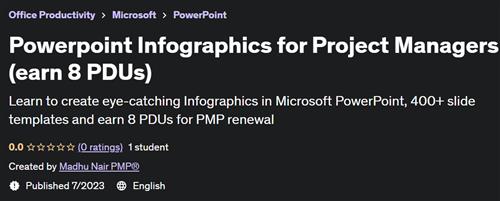 Powerpoint Infographics for Project Managers (earn 8 PDUs)