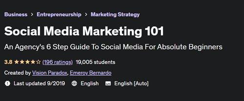Udemy – Social Media Marketing 101