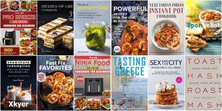 30 Assorted Cooking Books Collection July 16, 2021
