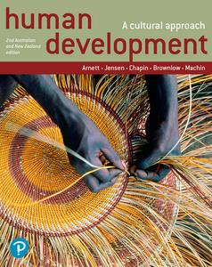 Human Development  A Cultural Approach, 2nd Australian and New Zealand Edition