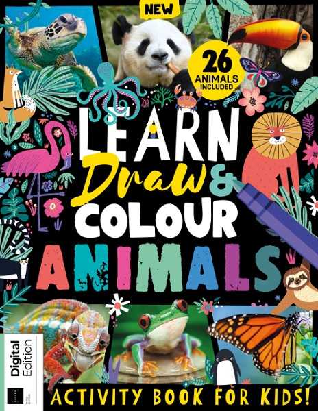 Learn, Draw & Colour Dinosaurs - 3rd Edition 2023