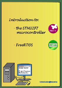 FreeRTOS on the STM32F7 microcontroller