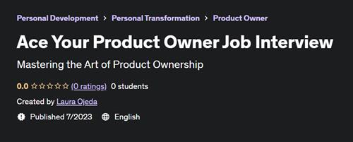 Ace Your Product Owner Job Interview |  Download Free