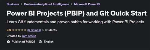 Power BI Projects (PBIP) and Git Quick Start