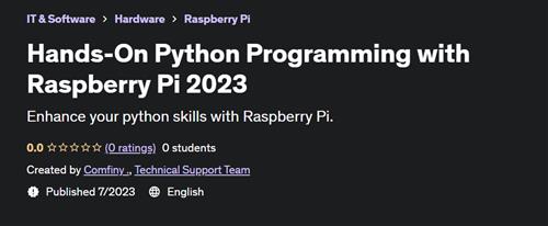 Hands–On Python Programming with Raspberry Pi 2023