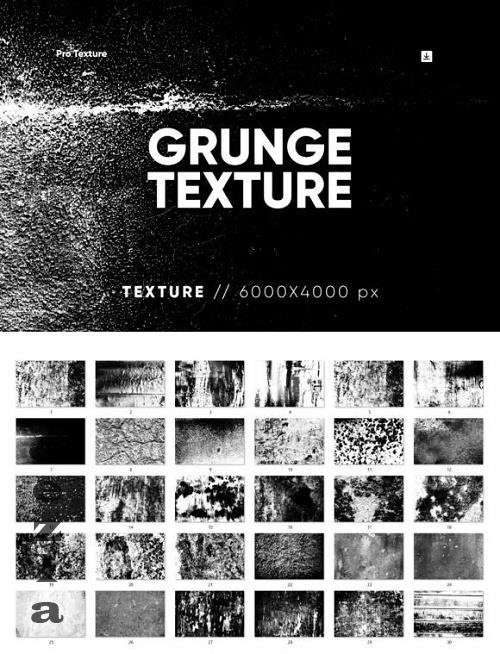 30 Grunge Texture HQ - 26973205