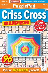 PuzzleLife PuzzlePad Criss Cross Super – 13 July 2023