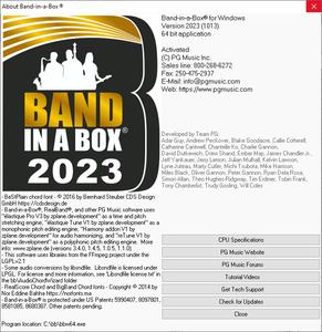 PG Music  Band–in–a–Box 2023 Build 1013 With Realband 2023(6)