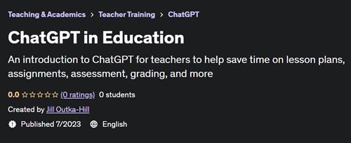 ChatGPT in Education (2023)