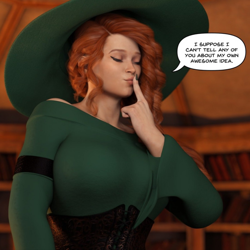 RogueFMG - We of the Coven 3D Porn Comic