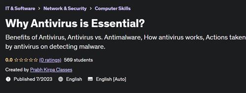 Why Antivirus is Essential