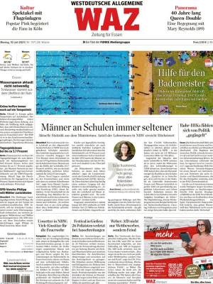 Westdeutsche Allgemeine Zeitung W.A.Z. - 10. Juli 2023